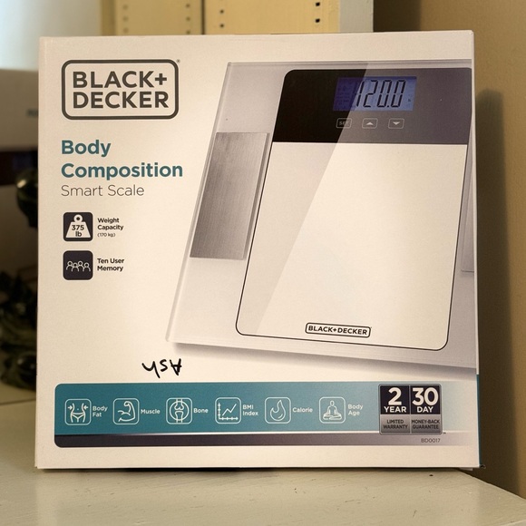 New Black and Decker Body Composition Smart Scale - Picture 1 of 3